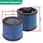 HEPA cartridge filter replacement
Dewalt shop vac filter
4-5 6-16 gallon vacuum cleaner
DXVC4001 DXVC4002 DXVC4003 replacement
Vacuum cleaner parts for home appliances
car vacuum cleaner filter
RV vacuum cleaner filter
garage vacuum cleaner filter
househo