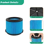 Hepa Vacuum Filters
Ridgids VF3500
Vacuum cleaner cartridge