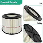 craftman 38741 filter
Craftsman 4 gallon shop vac filter
38741 replacement filter
Fits CMXEVBE17040
Vacuum cleaner parts for Craftsman