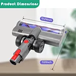 Vacuum Parts Brush for Dysons V7 V8 V10 V11 V15
replacement brush For Dysons
Vacuum Parts Brush for Dysons V7 V8 V10 V11 V15 Cleaner with Headlights Round Soft Roller Head for Hardwood Floor Carpets radiator roller brush