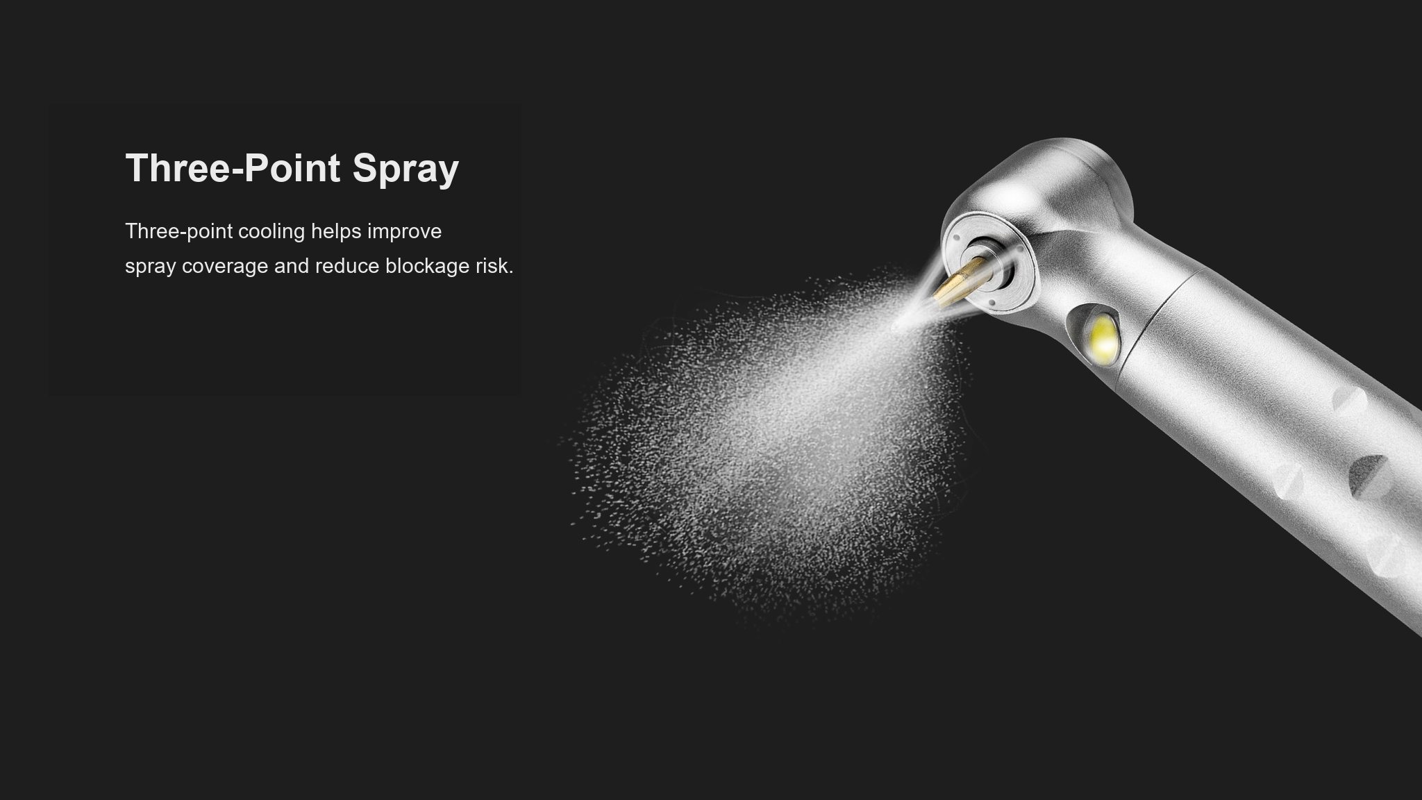 Three-Point Spray