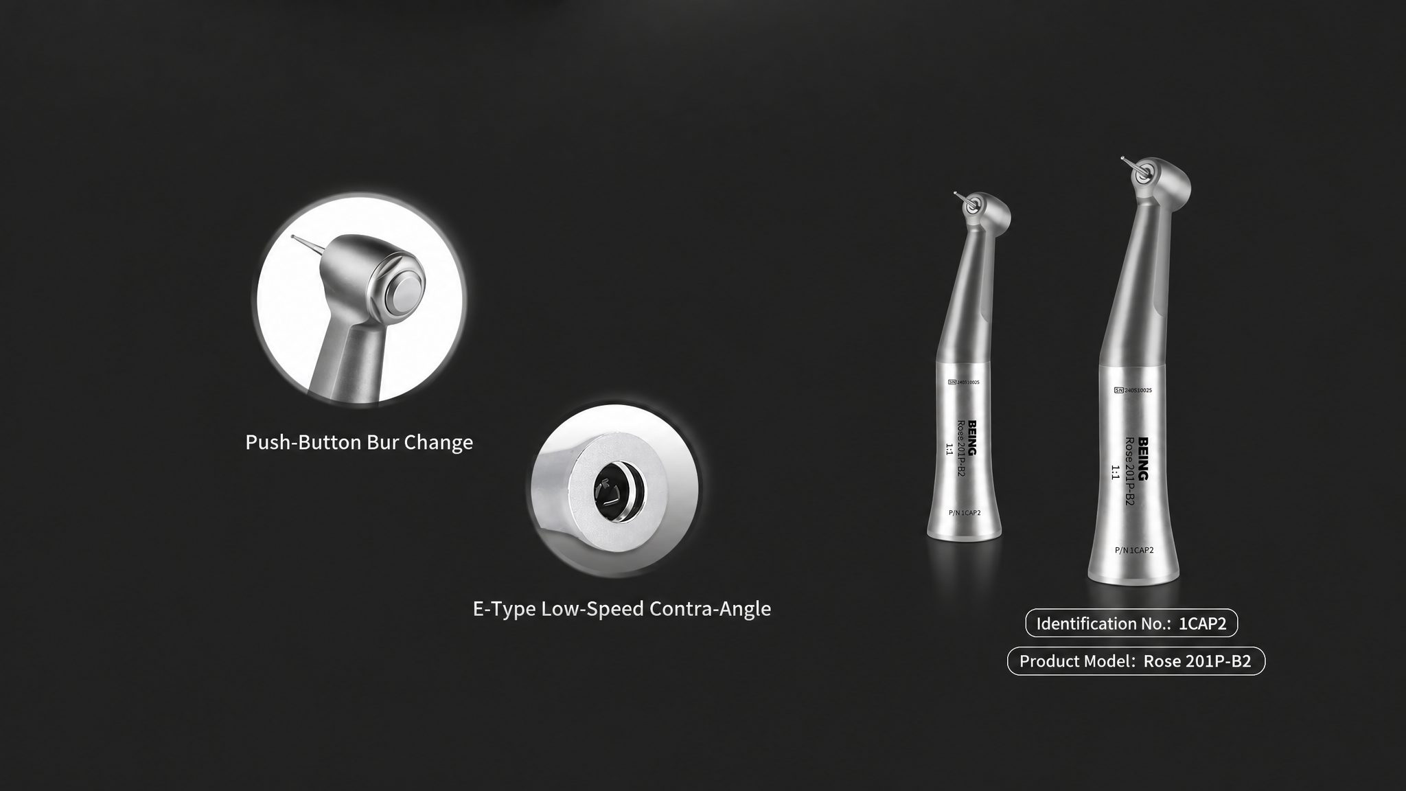Rose 201P-B2 dental handpiece