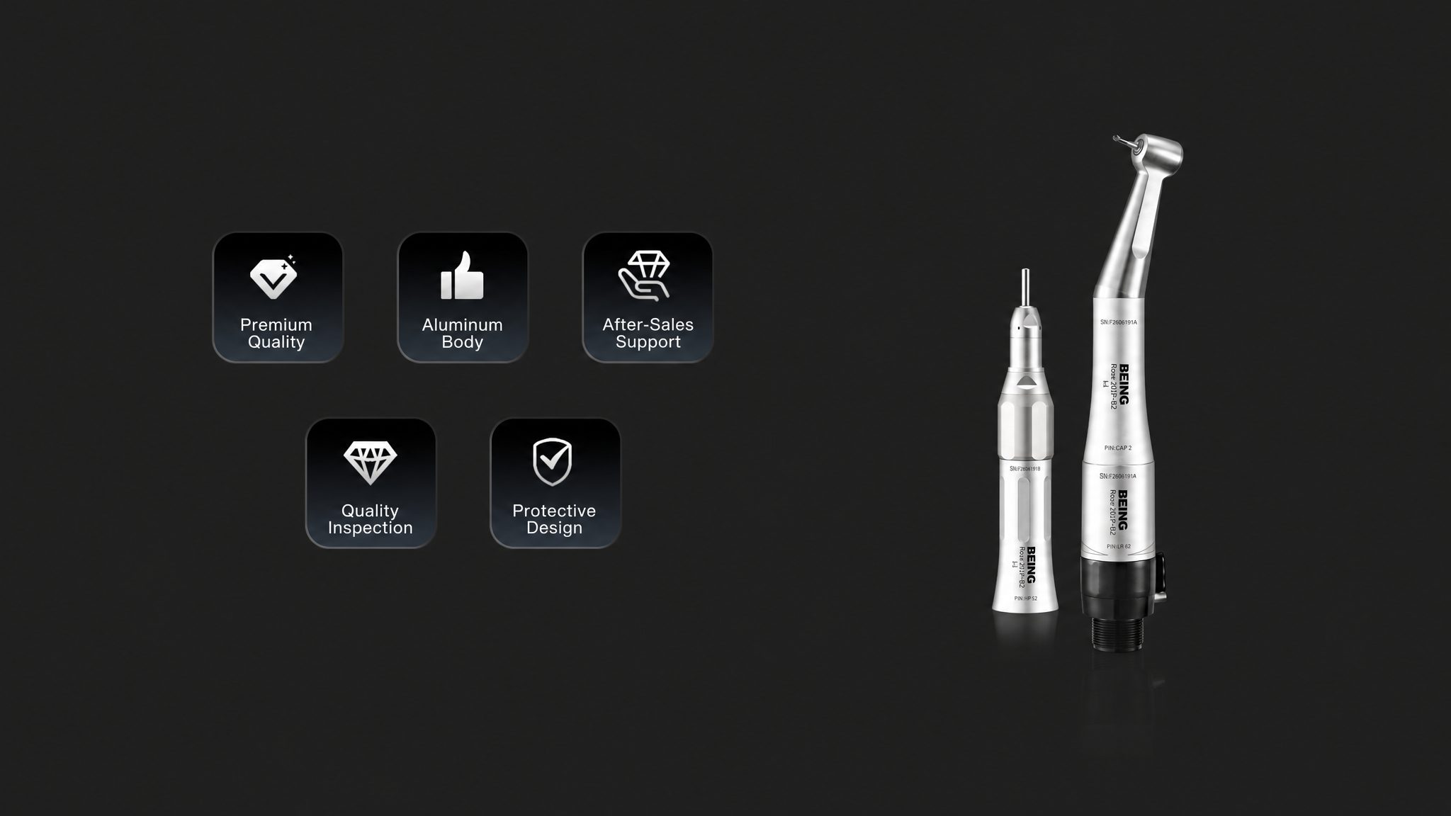 Rose 201P-B2 dental handpiece