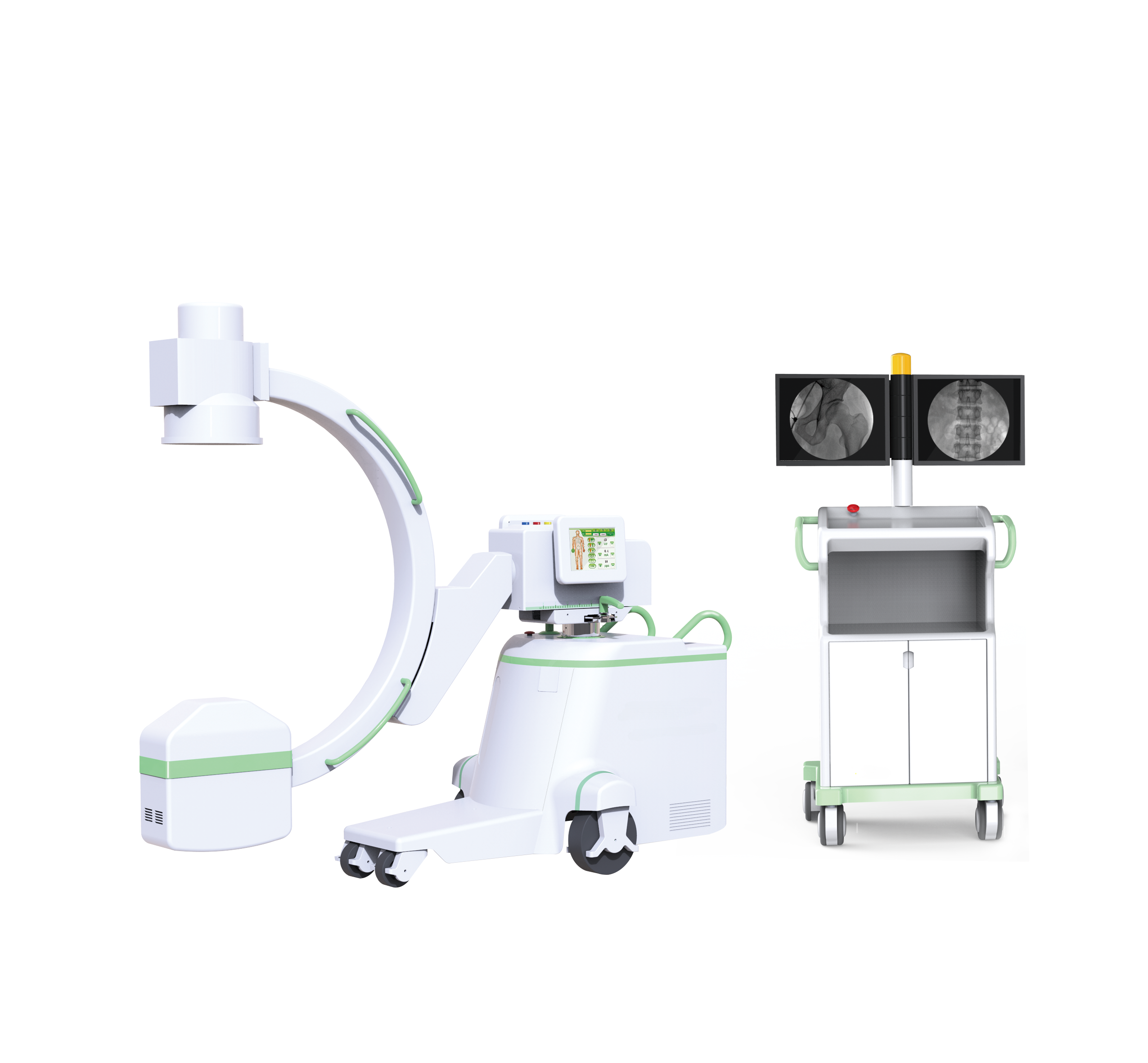 syrj c2100 x ray fluoroscopy radiology c arm system.