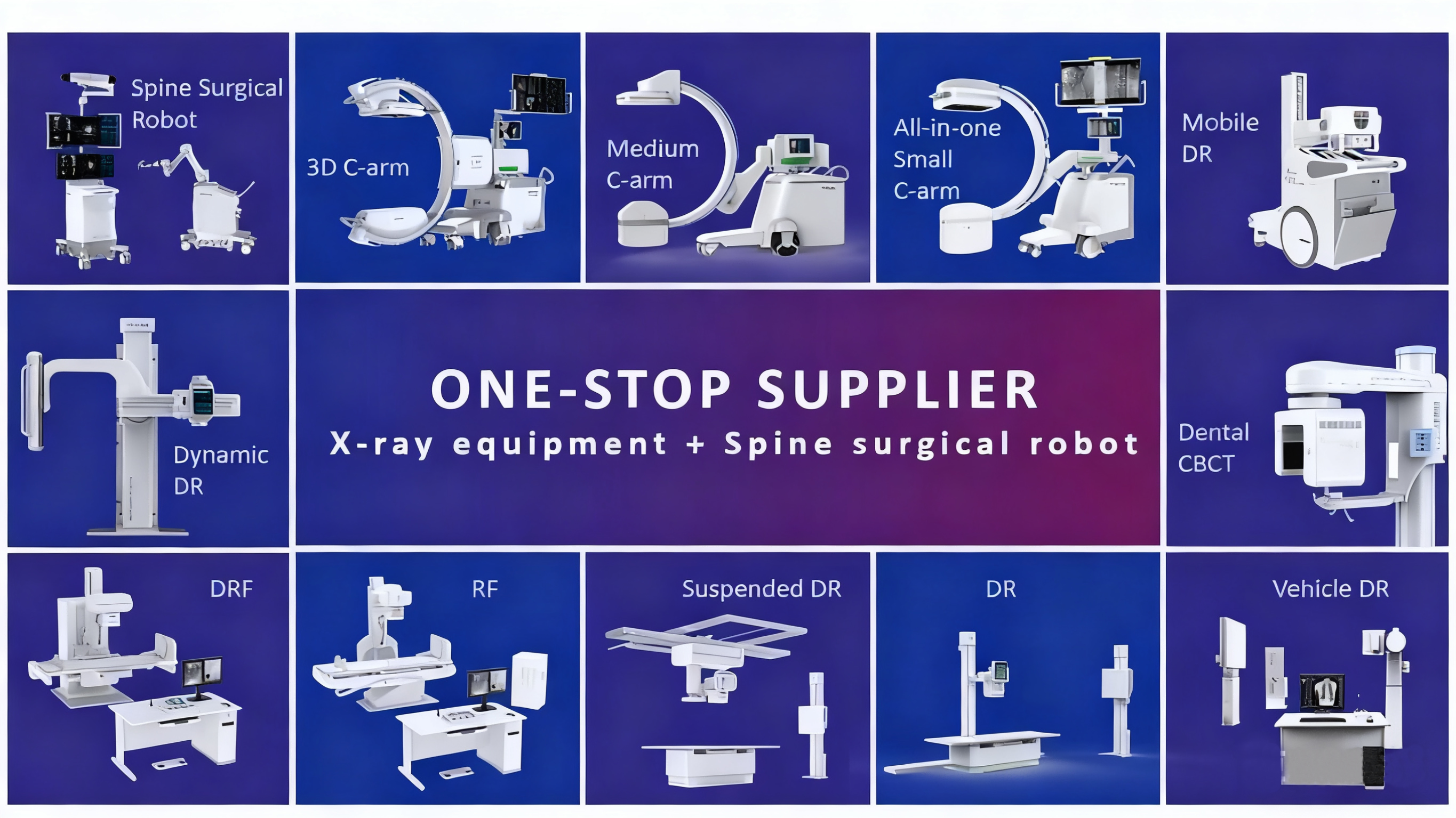 our operating room c arm and other x ray machine series.