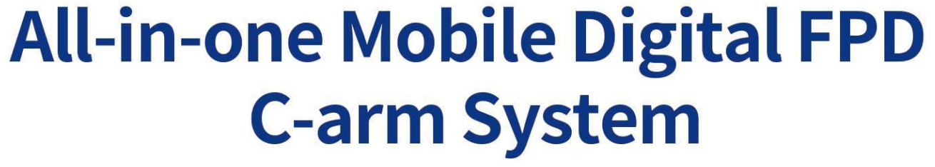 mobile digital fluoroscopy c arm system.