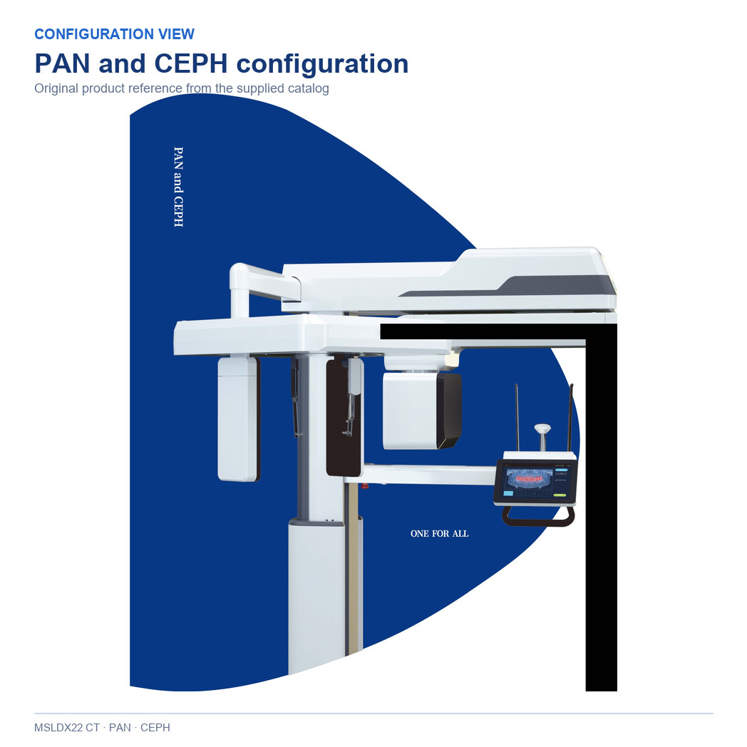 MSLDX22 Panoramic and Cephalometric View