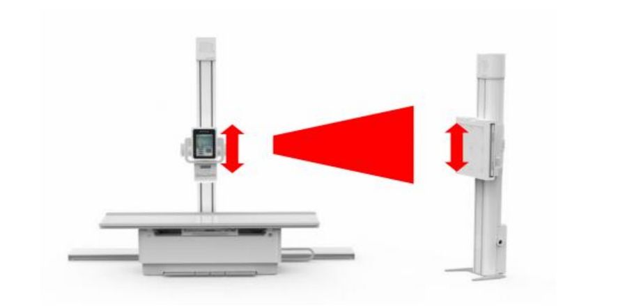 tube and detector tracking of the digital x ray system.