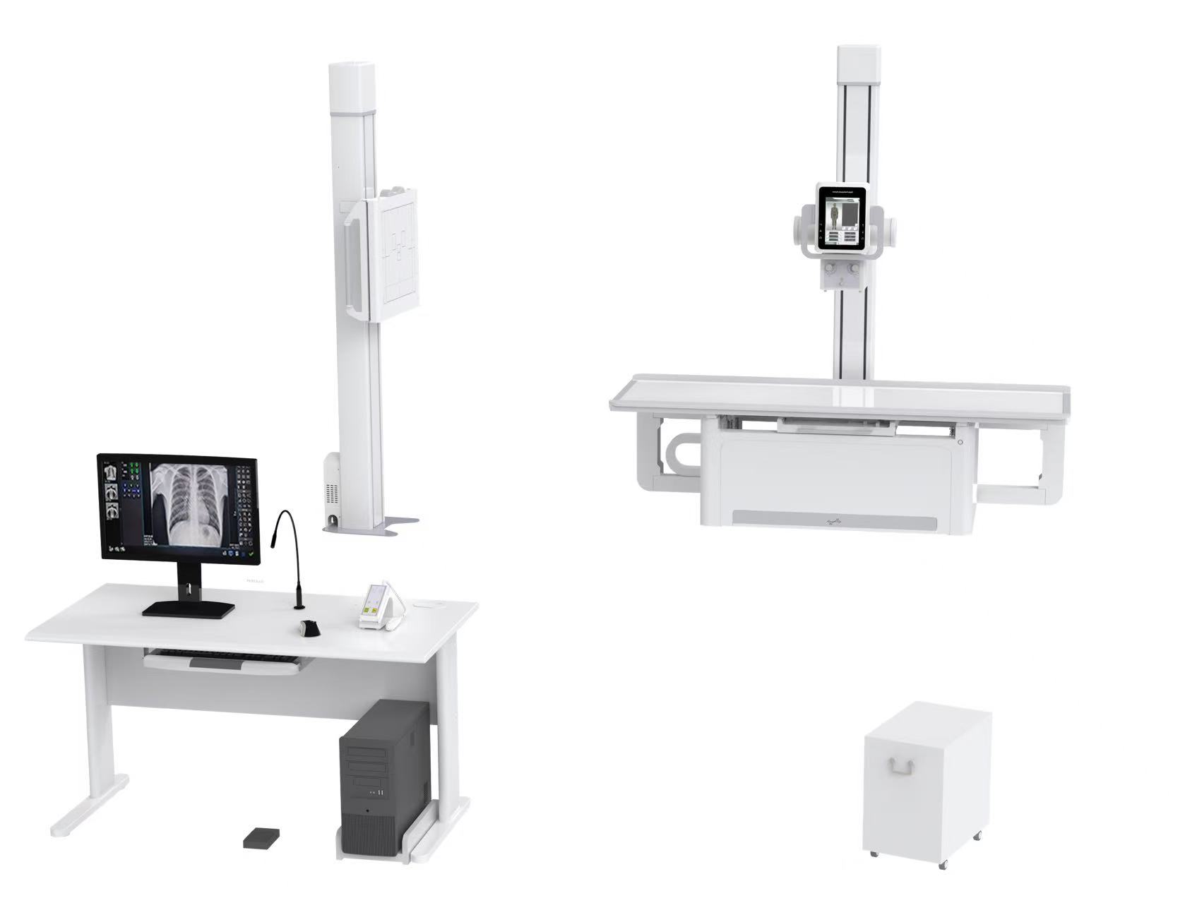 syrj dr1000 digital floor mounted x ray machine.