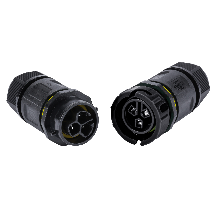 M684-E IP68 male female connector detail