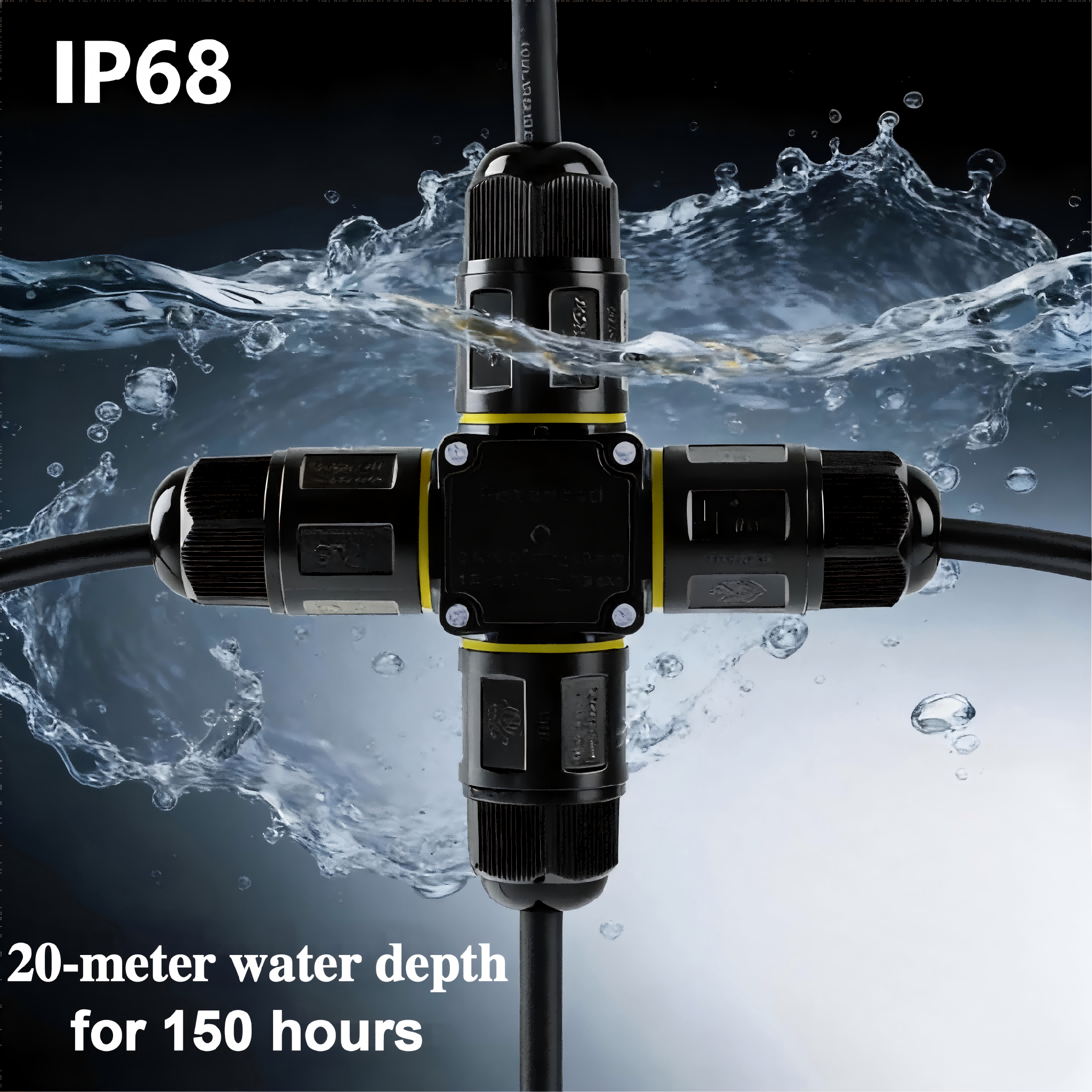 IP68 waterproof connector M684-XS