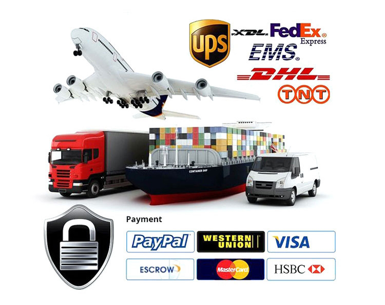 Supported payment methods and shipping methods