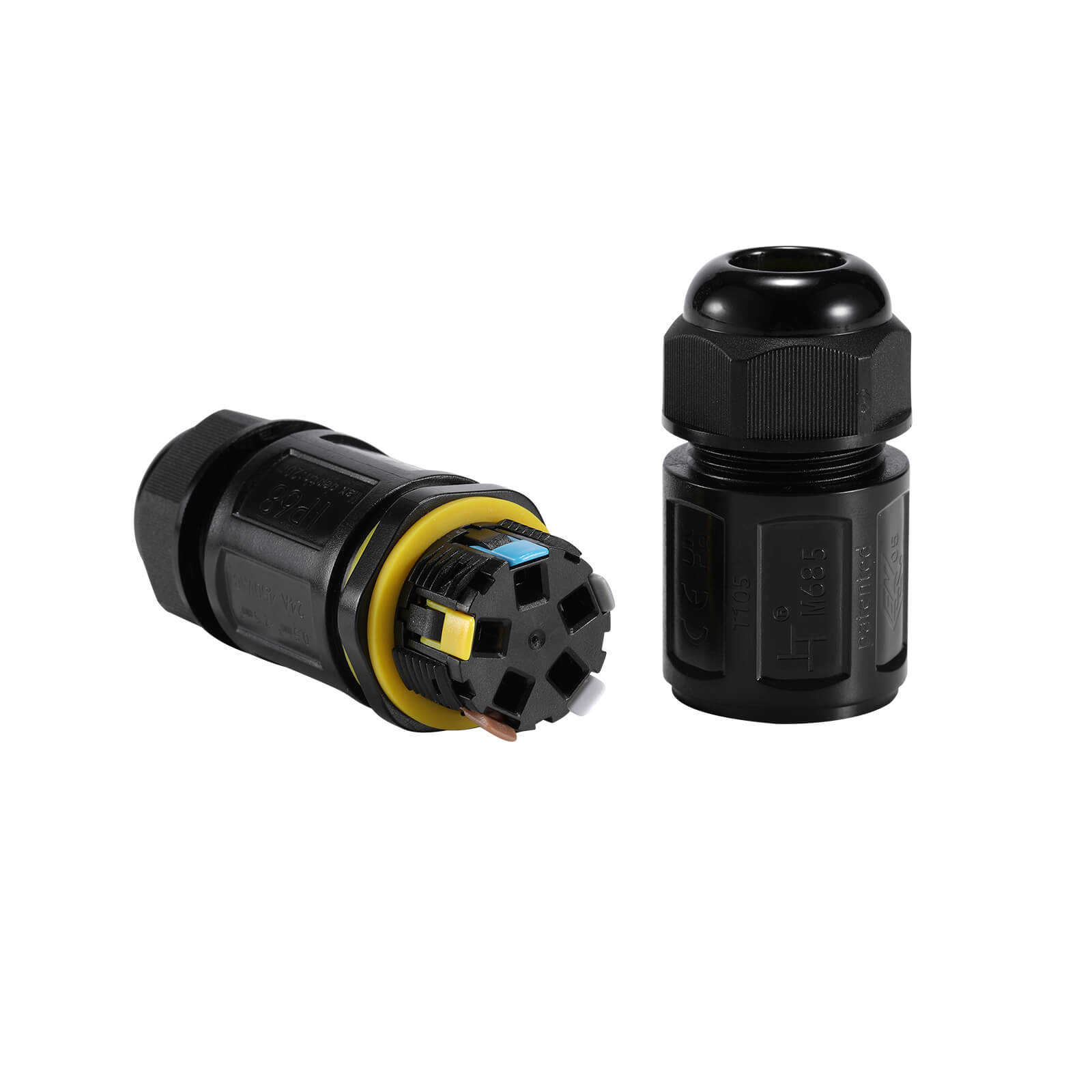 M685-B 5 pin waterproof connector terminal detail