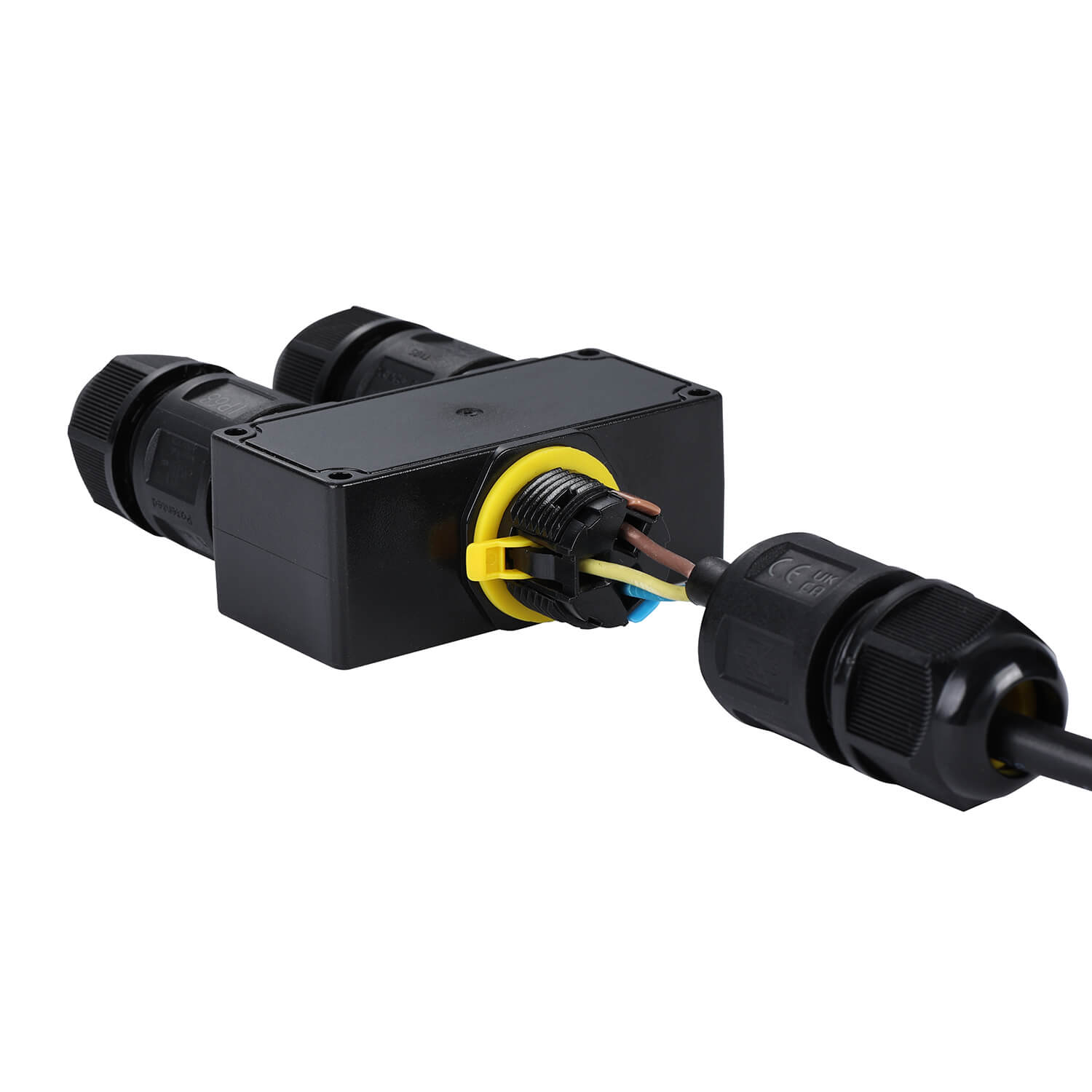 Internal details of M684-Y weatherproof butt connector
