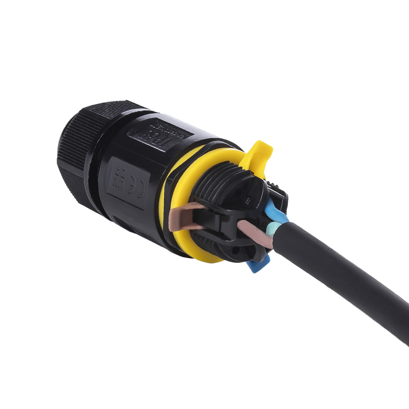 M684-D waterproof electric cable connector wiring detail
