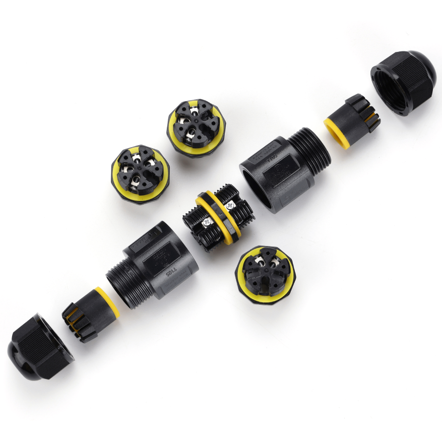 M684-B waterproof wire splice connector structure