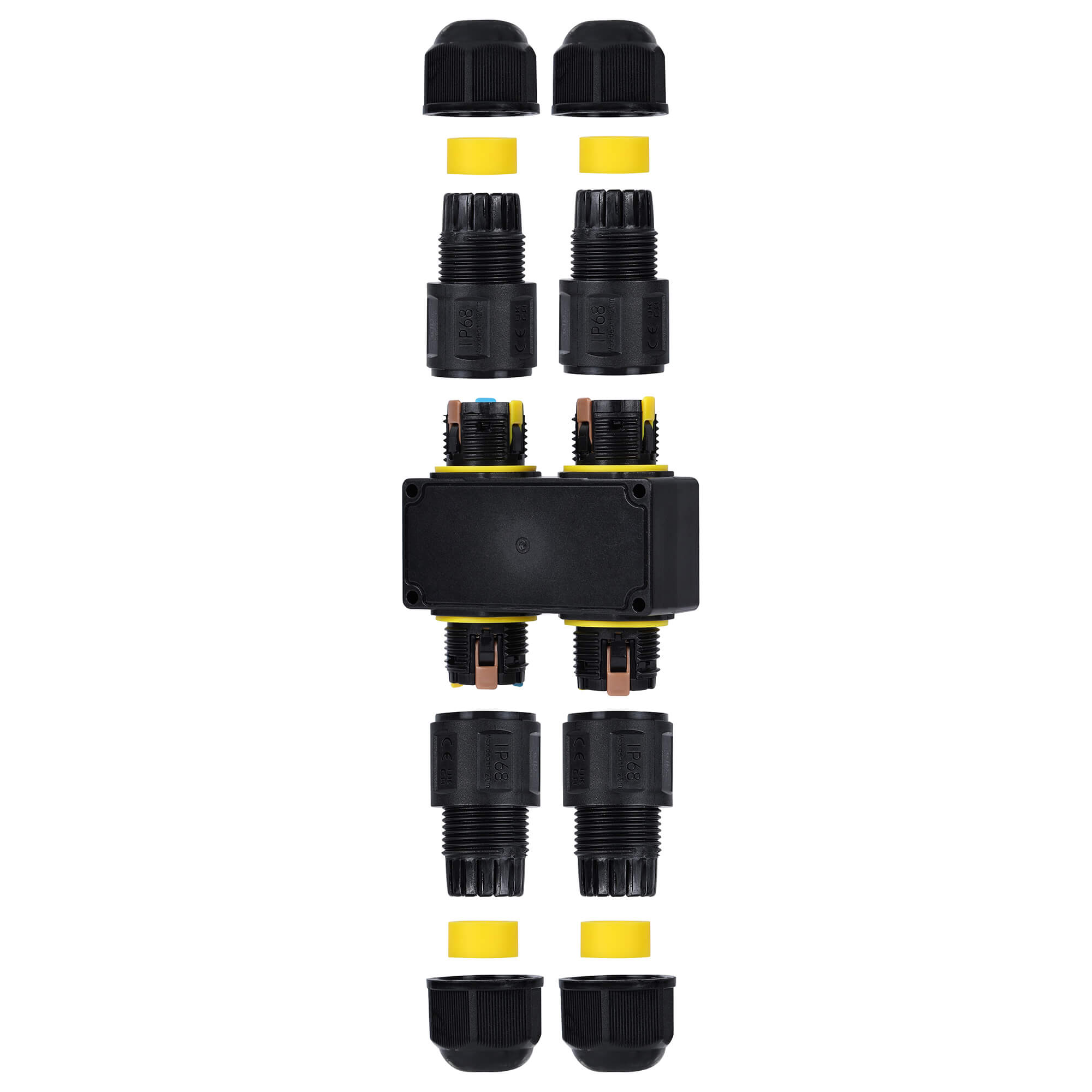 M684-H outdoor wire splice connector structure
