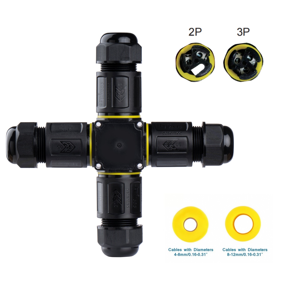 M684-XS waterproof crimp splice connector detail