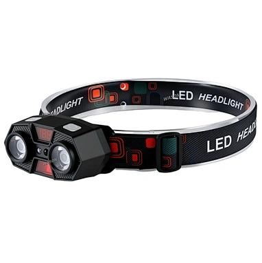 Wason New Best Seller Factory Good Value Ultra Bright USB-C Rechargeable Led Headlamp Smart Head Lamp for Outdoor With Sensing