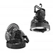 Wason Factory Competitive Price 3*D Battery Powered Tent Hanging Fan Led Lantern Portable Camping Light With Electric Fan