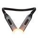 Wason LED Book Light Reading Light 3 Color Neck Hug Light Hands Free Stepless Brightness Flexible USB Charging LED Neck Lamp
