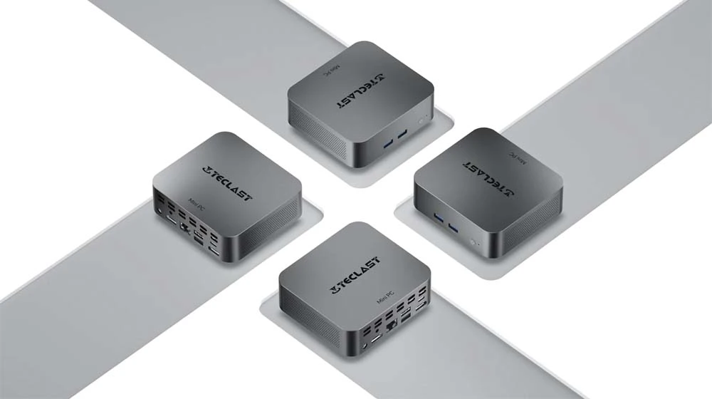 Demonstration of the Appearance Design in TECLAST N20 Pro Mini PC