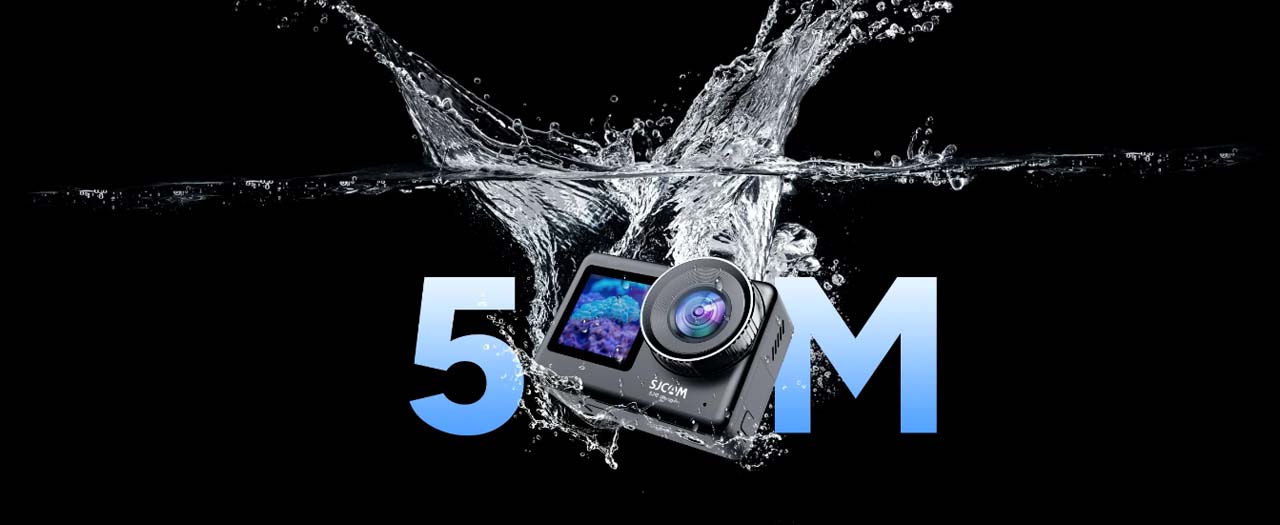 Demonstration of the Waterproof Performance in SJCAM SJ10 Pro Action Camera