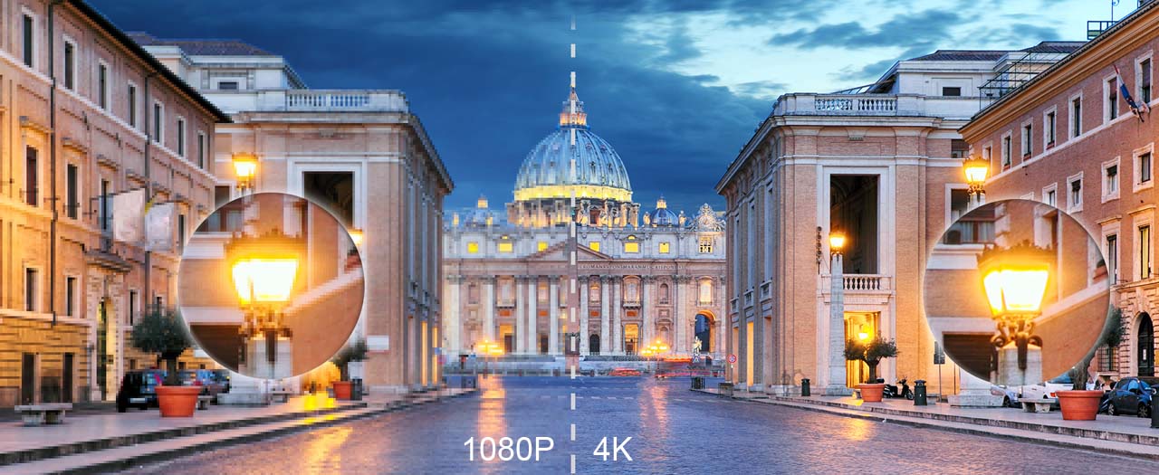 Demonstration of the 4K Videography Effect in SJCAM SJ10 Pro Action Camera