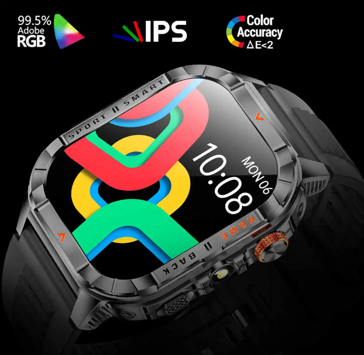 Demonstration of the Screen Display Effect in Kaliho J13 Smart Watch