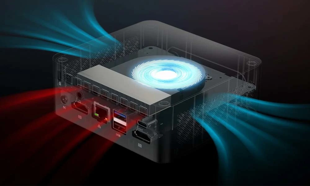 Demonstration of the Cooling System in TECLAST N30 Mini PC