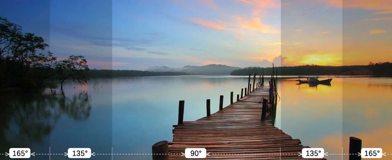 Demonstration of the Wide-Angle Effect in SJCAM SJ6 Pro Action Camera