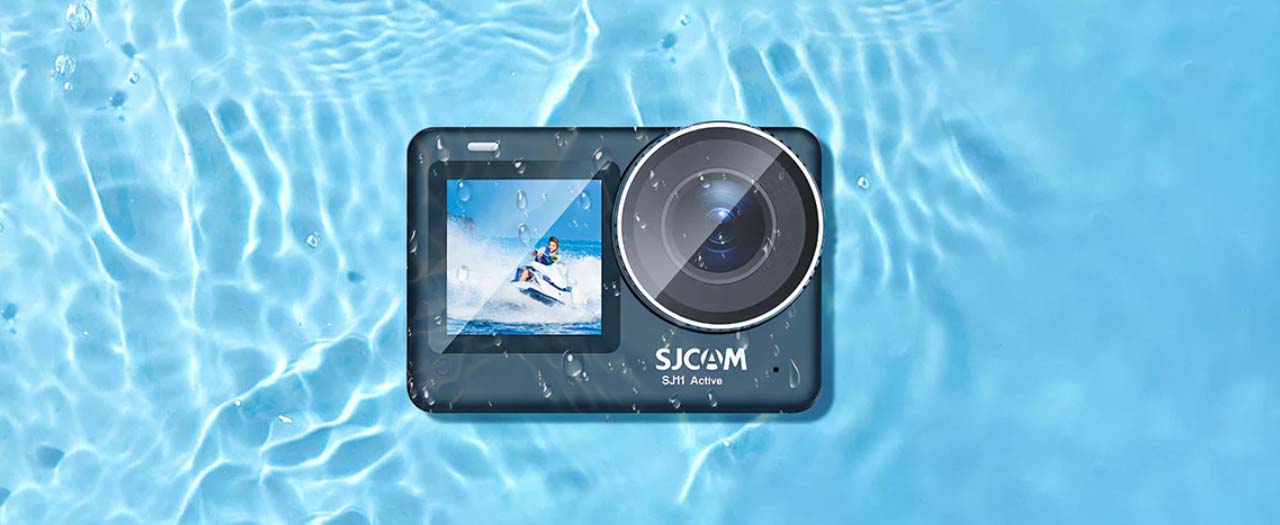 Demonstration of the Waterproof Performance in SJCAM SJ11 Active Action Camera
