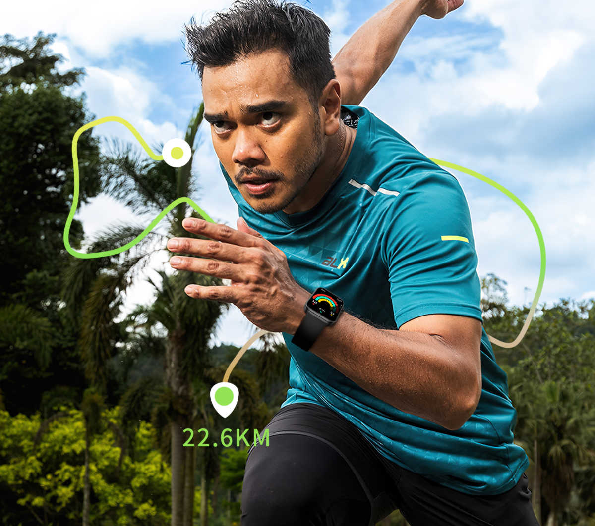 Demonstration of the Sports Management Function in Kaliho J11 Smart Watch