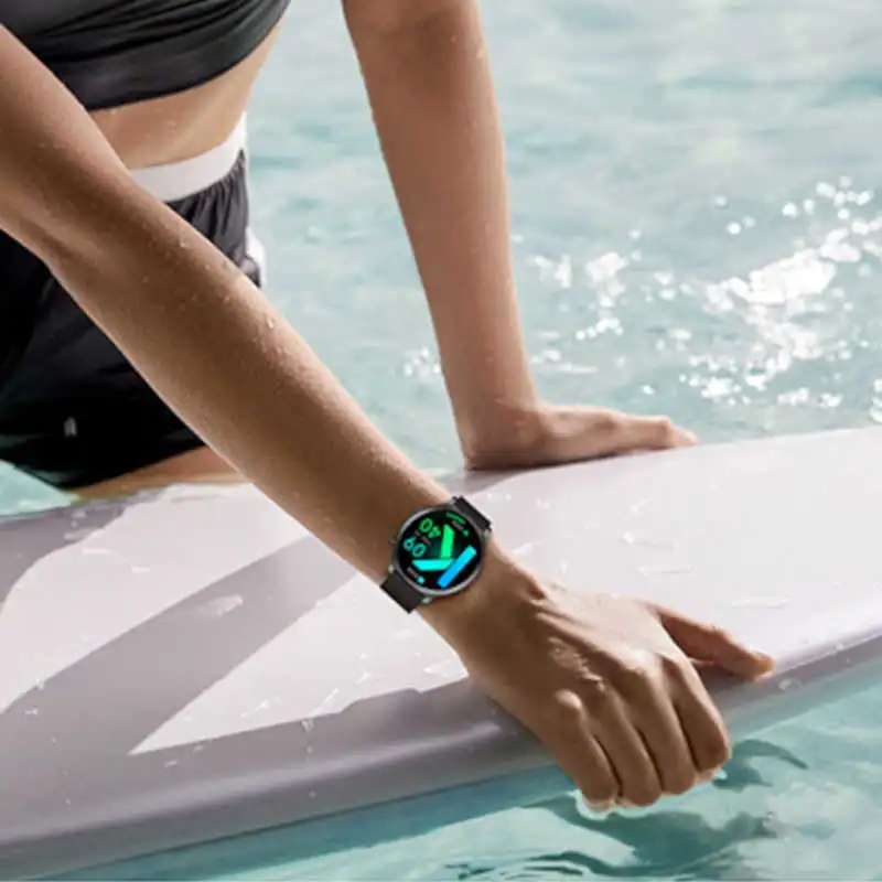 Demonstration of the Waterproof and Dustproof Performance in Kaliho J12 Smart Watch