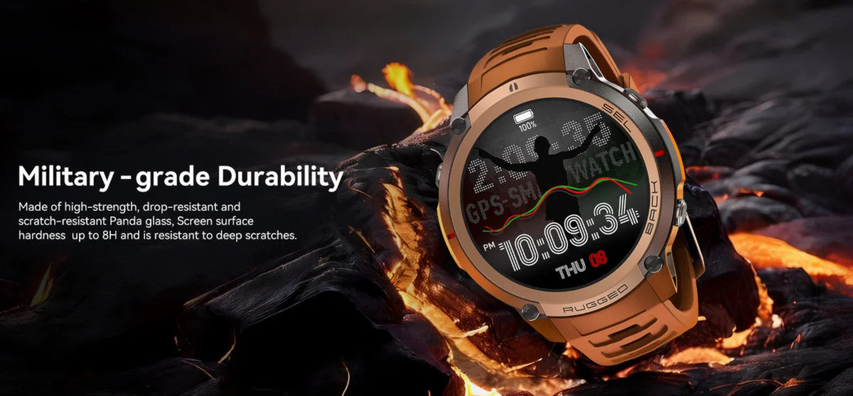 Demonstration of the Durability in Kaliho DM59 Smart Watch