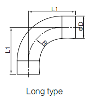 weld 90 degree elbow