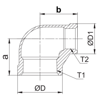 reducing street elbow