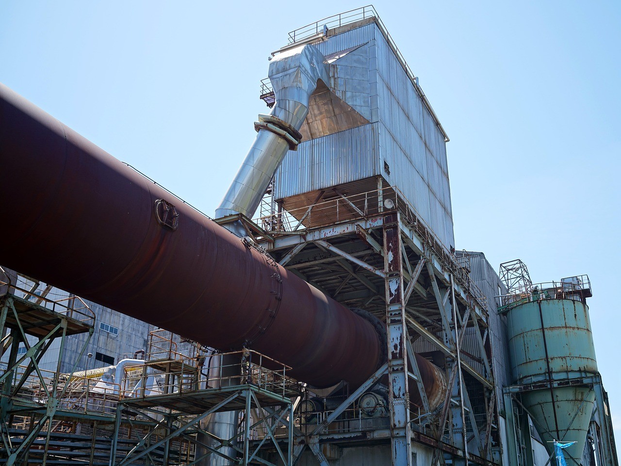 Stainless steel pipes for industrial use