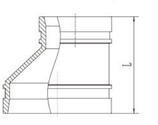 grooved eccentric reducer