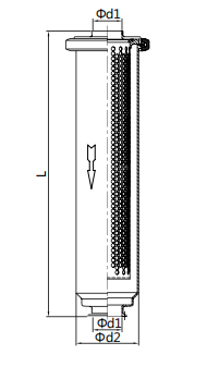 straight strainer