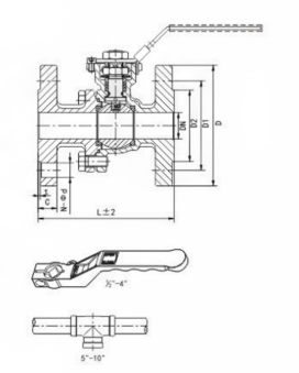 2pc ball valve