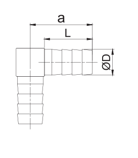 hose elbow