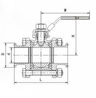 3pc ball valve