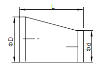 eccentric reducer pipe fitting