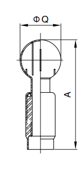 rotary spray ball