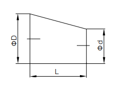 6x4 eccentric reducer