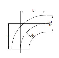 welded elbow