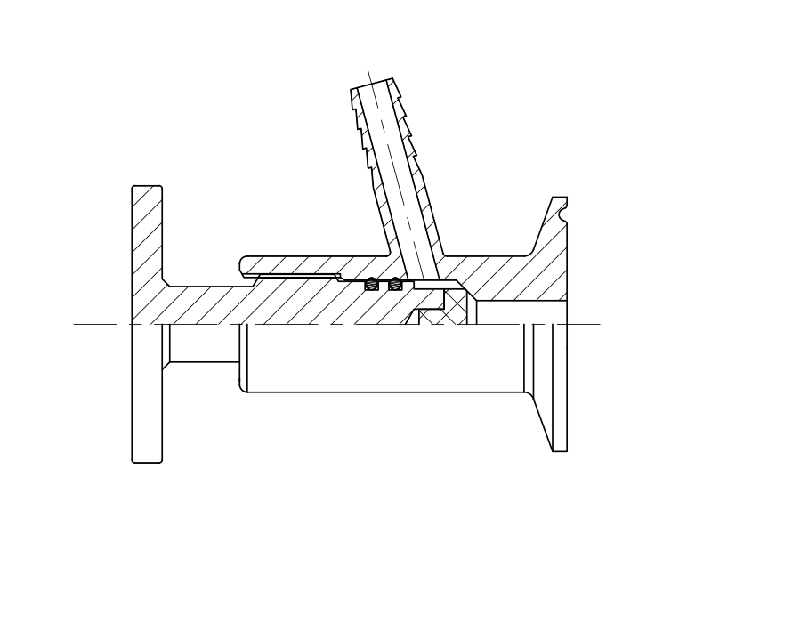 sanitary sampling valve