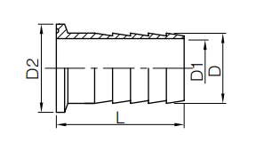 clamp hose connector