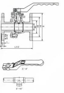 flange ball valve